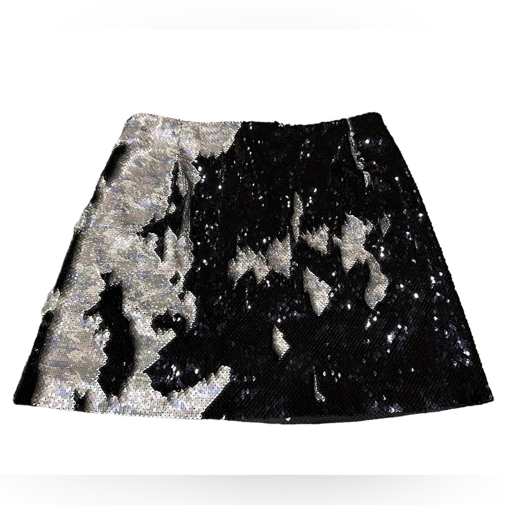 Free people sequined mini skirt size 4!